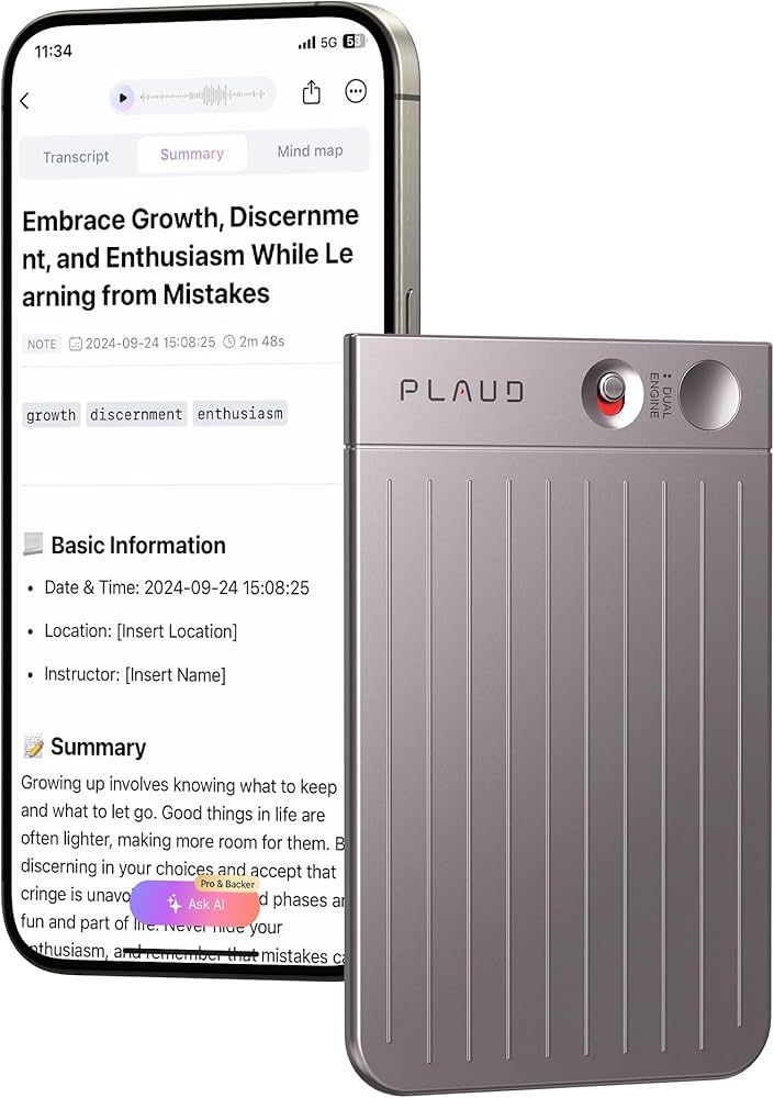 Plaud’s AI voice recorder