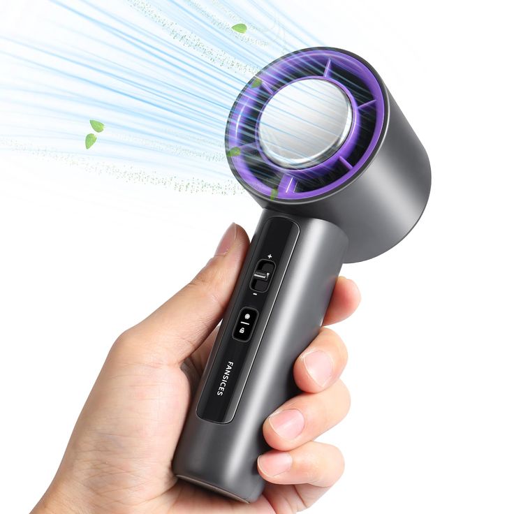 Portable Handheld Fan with Adjustable